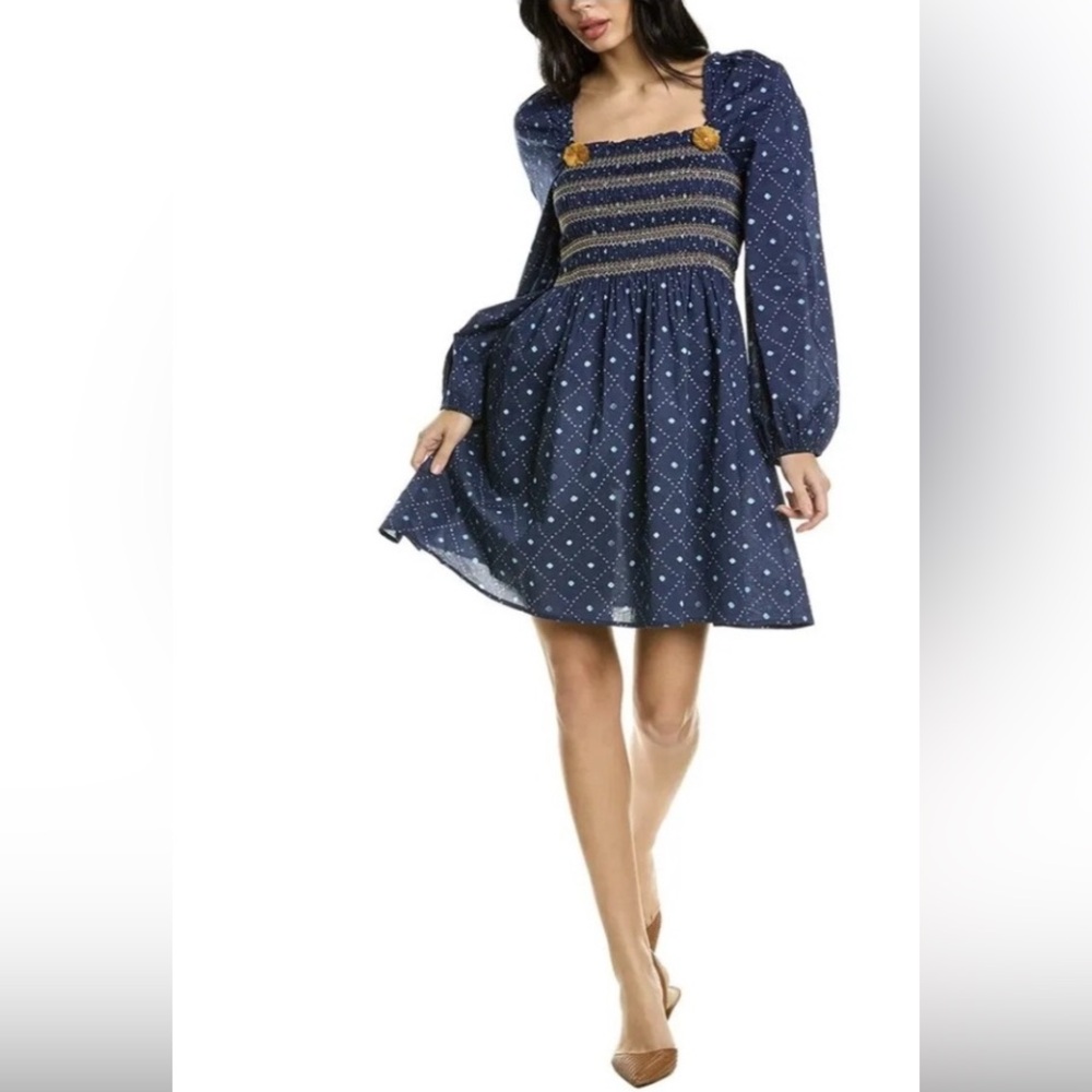 Figue Peony Mini Dress, XS, NWT